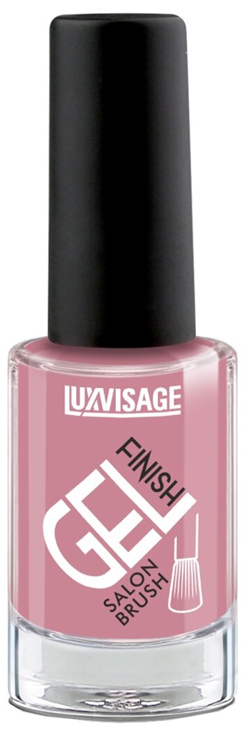 LUXVISAGE Лак Gel finish стойкий быстросохнущий лак с ультраглянцевым финишем 9 мл тон 36 розовый вереск