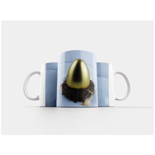 фото Кружка "яйцо, золото, гнездо" 320 мл lotsprints
