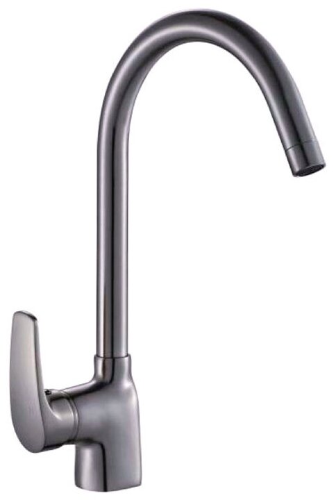 Люкс кухонный смеситель с боковой ручкой Oute T2813BL