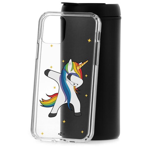 фото Чехол на айфон 11 pro kruche print единорожка кruче