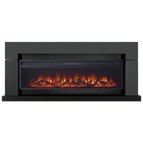 Электрический Royal Flame Lindos + Vision 60 LOG LED 2 кВт 193 см 87.5 см 34 см серый графит