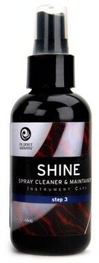 PLANET WAVES PW-PL-03 SHINE INSTANT SPRAY CLEANER спрей-полироль для уходу за инструментом (шаг 3 из 3)