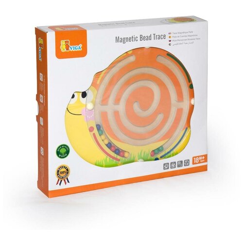 Viga Toys Игра Магнитный лабиринт Улитка VIGA