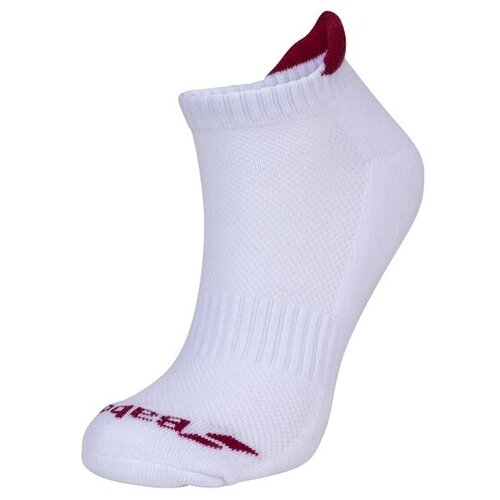 фото Носки спортивные babolat socks invisible w x2 white/red 5wa1361-1028, 35/38