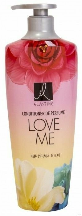 Elastine Кондиционер парфюмированный Perfume Love Me для всех типов волос, 600 мл