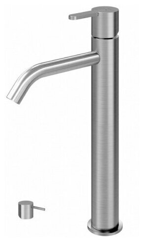 Смеситель для раковины BRUMA X-ALPHA 186 210 2IS satin steel