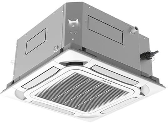 Кассетный кондиционер Dantex RK-24HTNE-W/RK-24UHTN
