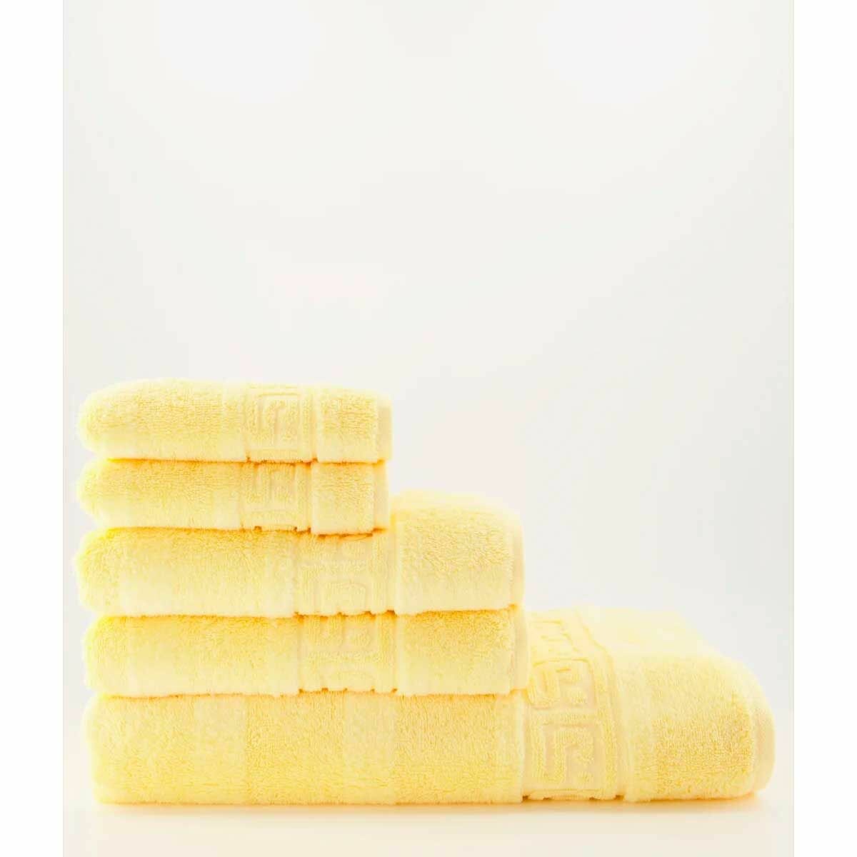 Полотенце махровое Cawo Noblesse 30x50см, цвет лимонный - фотография № 13