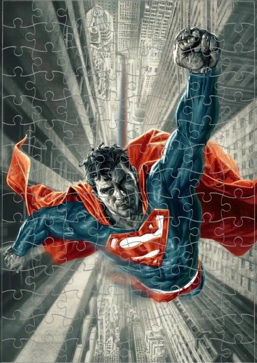 Пазл Супермен, Superman №5