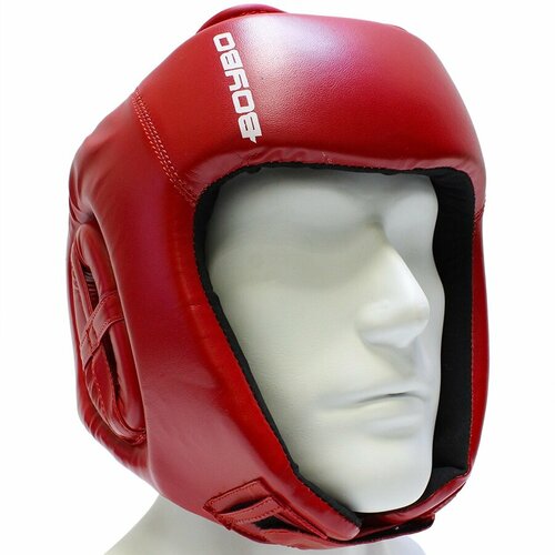 Боксерский шлем Boybo Titan красный, S