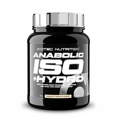 Scitec Nutrition Anabolic Iso+Hydro 920 г (Печенье и крем) протеин syntech nutrition synpro hydro гидролизат сывороточного белка вкус печенье крем 1500 г