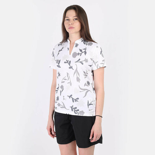 Поло NIKE Breathe Womens Printed Golf Polo, размер S, белый