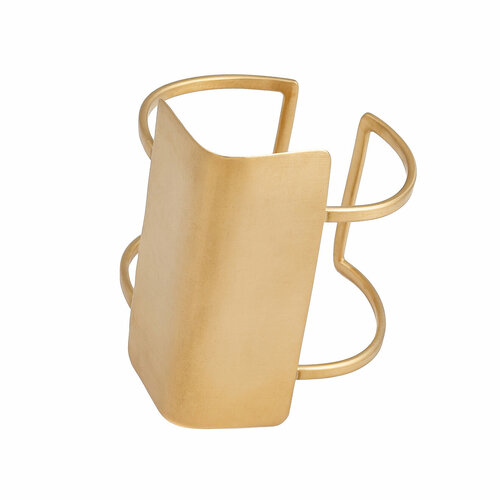 Браслет Katerina Vassou, Abby, кафф, с металлическими элементами, KV23-307630 золотистый