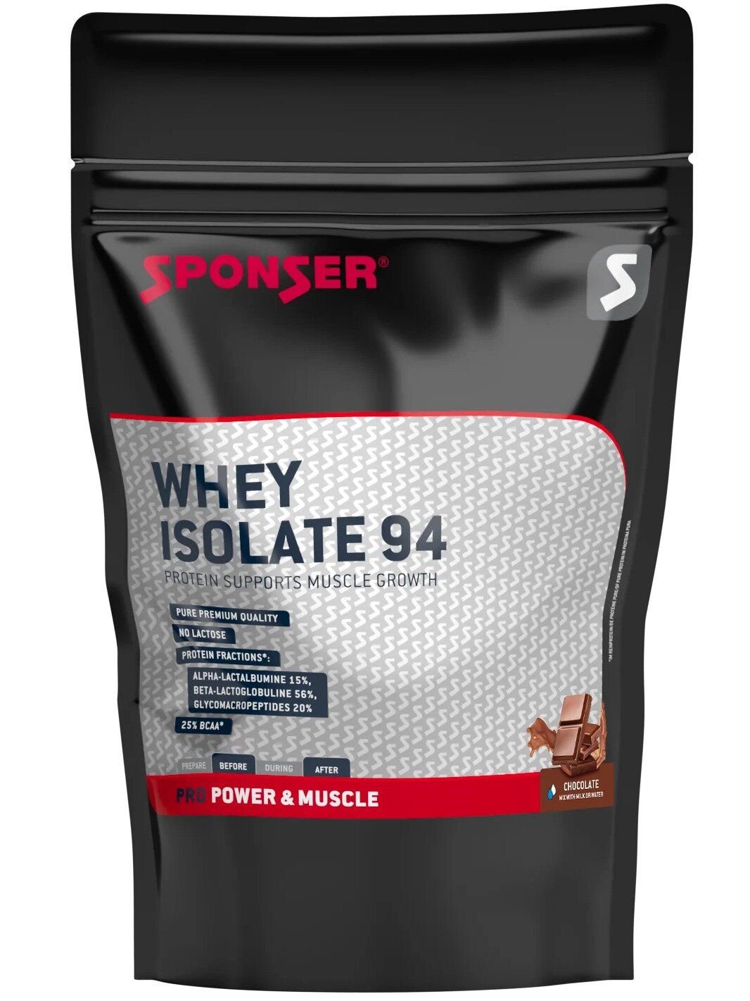 Изолят протеина SPONSER WHEY ISOLATE 94 CFM 1500 г, Шоколад