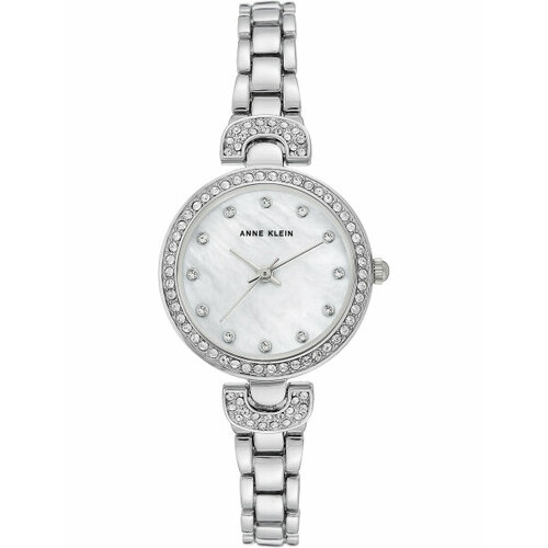 фото Наручные часы anne klein anne klein 3465mpsv, белый