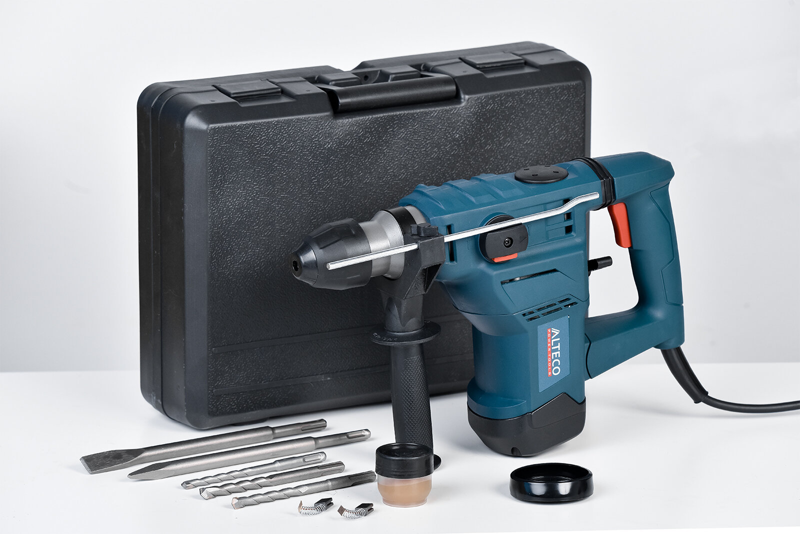 Перфоратор ALTECO RH 1500-32 SDS-Plus, 1500Вт, макс. удар 5Дж, коробка, без акк.