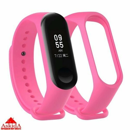 Ремешок для Xiaomi Mi Band 7 Розовый кабель usb для зарядки xiaomi mi band 5 6 charging cable xiaomi mi band 5 6 сяоми ми бэнд 5 6