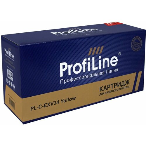 Картридж ProfiLine C-EXV34Y profiline картридж pl c exv34