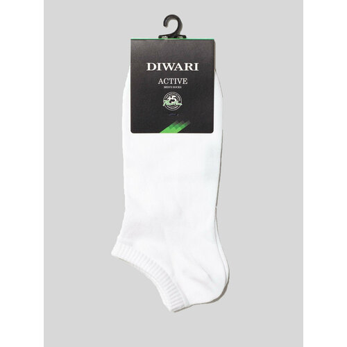 Носки Diwari ACTIVE 15С-74СП, размер 29 (44-45), белый носки мужские diwari active ультракороткие 15с 44сп размер 29 044 черный темно серый