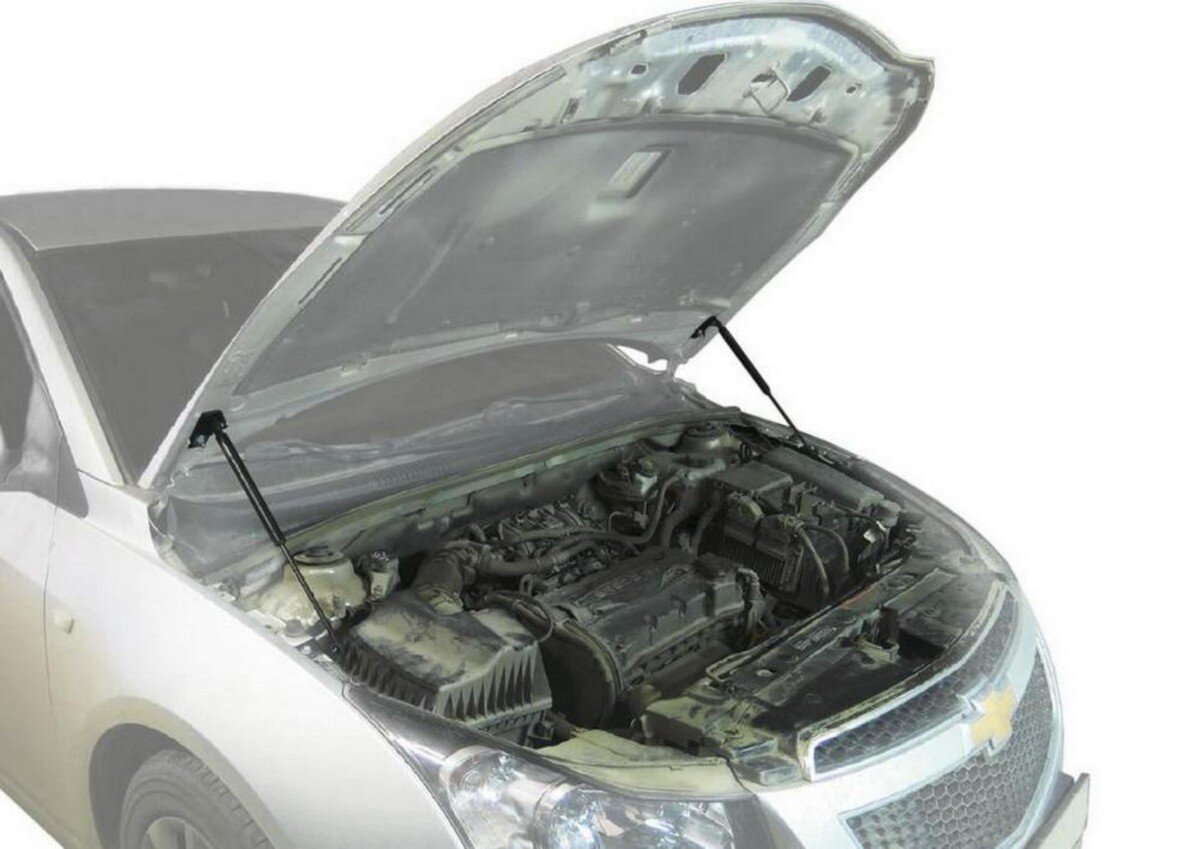 Упоры капота Автоупор Chevrolet Cruze V 2009-2012/2012-, 2 шт. - фото №15