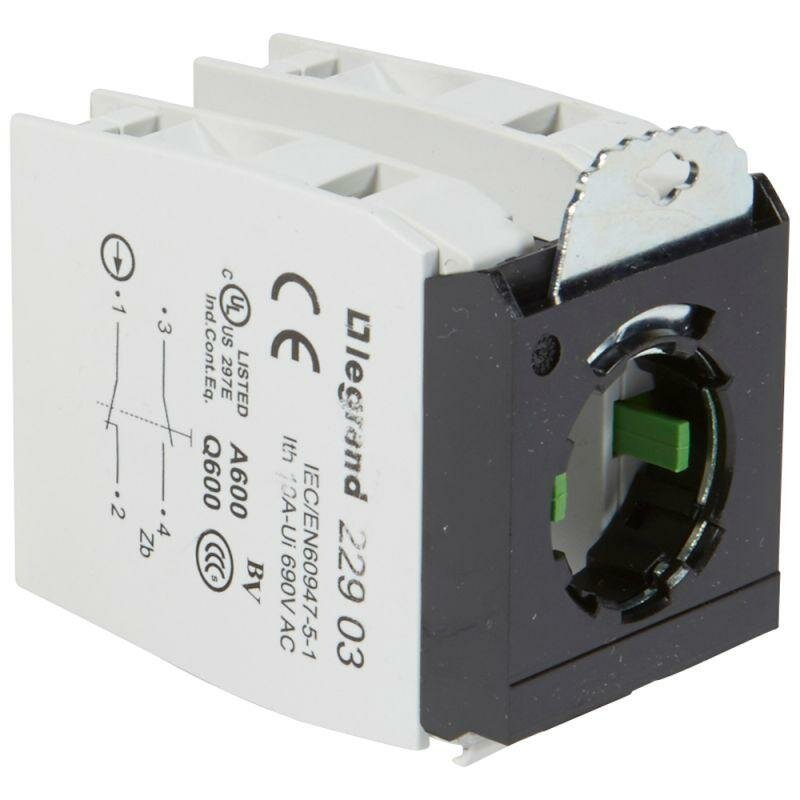 Блок контактов 3п +2хНО/Н3 адаптер без инд. под винт Osmoz Leg, LEGRAND 022966 (5 шт.)