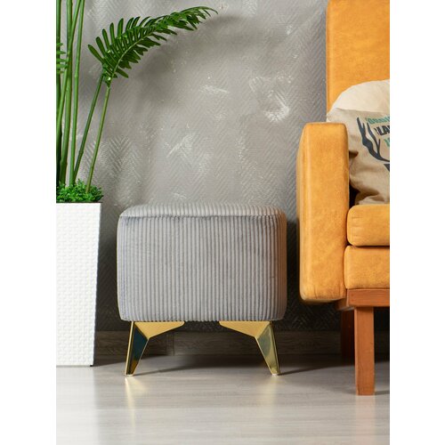 Пуфик для прихожей Монца Мини золото 7100₽