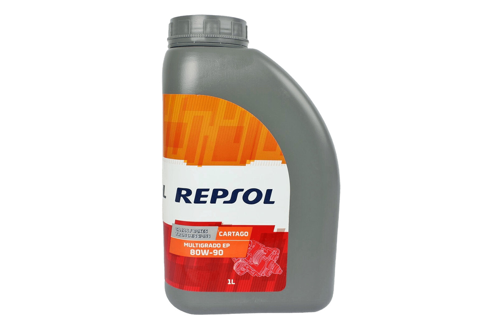 Масло трансмиссионное REPSOL CARTAGO EP GL-5 80W90 1л