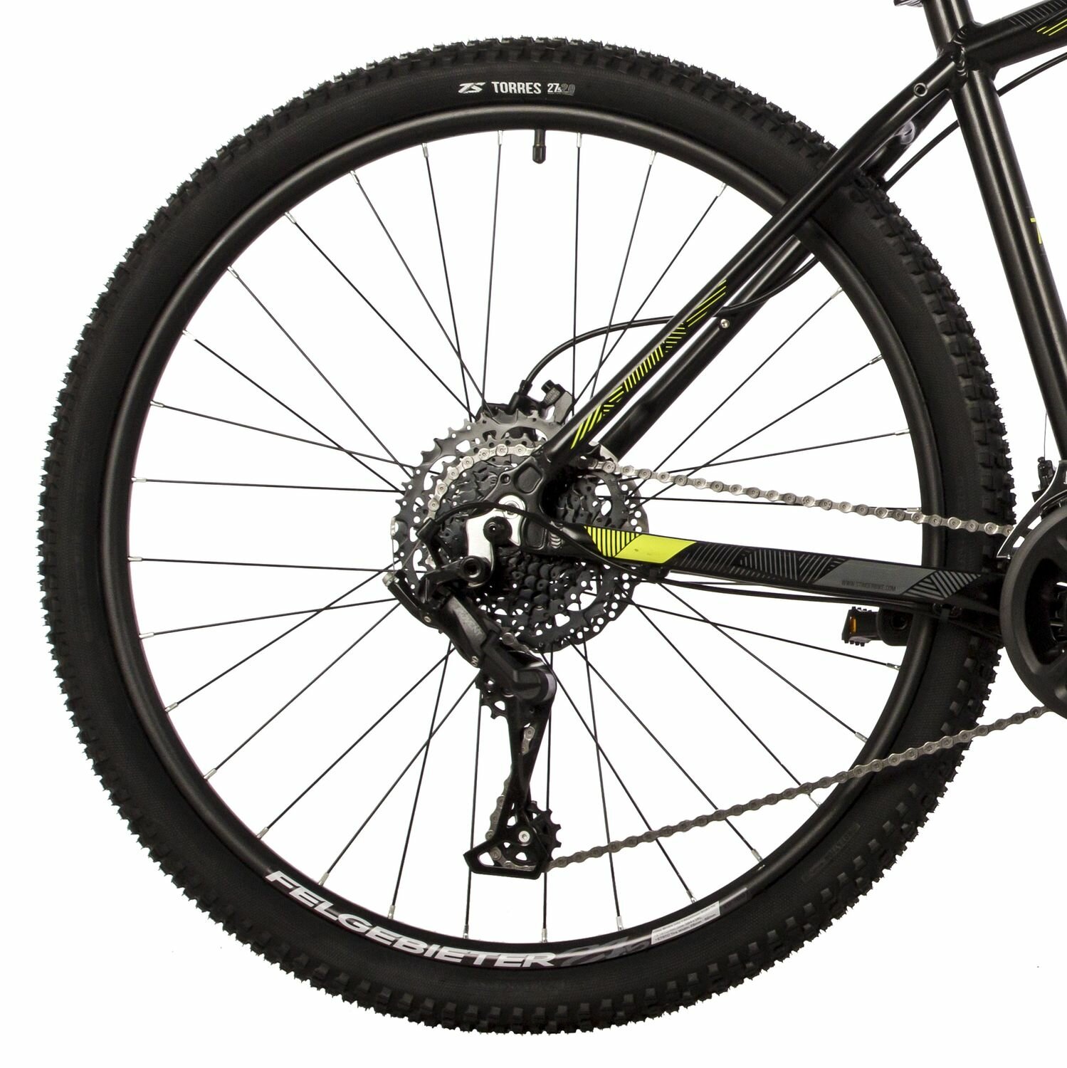 Велосипед Stinger Graphite Pro 27.5" (2023) (Велосипед STINGER 27.5" GRAPHITE PRO черный, алюминий, размер 16")