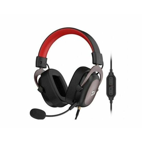 Игровые наушники проводные с микрофоном Redragon Zeus H510, черный