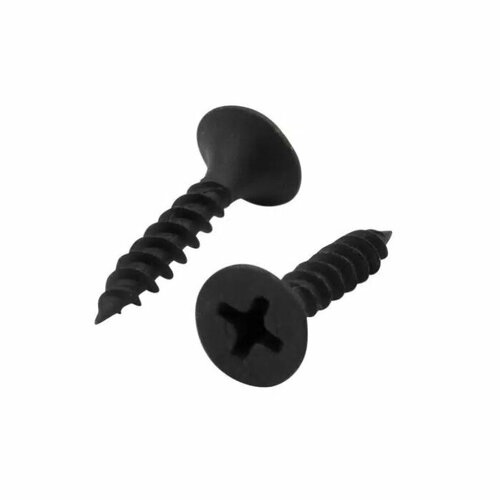 Саморез Жесть по металлу, черный, ГМ 3.5х19, 300 шт, контейнер 280 мл