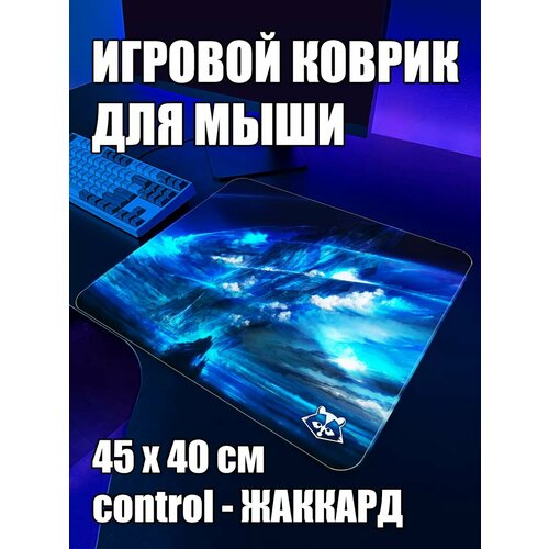 Коврик для мыши большой игровой L Жаккард 45 на 40 аниме