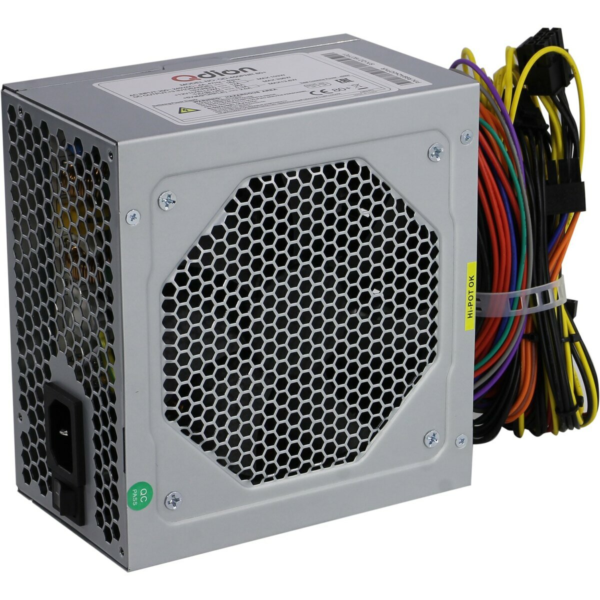 Блок питания ATX Qdion 450W, active PFC, вентилятор 120mm, 80Plus - фото №13