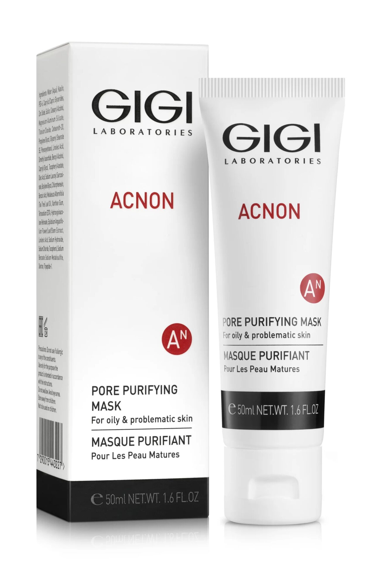 GIGI / Acnon — Pore purifying mask / Маска для глубокого очищения пор, 50 мл, (арт: 27104)