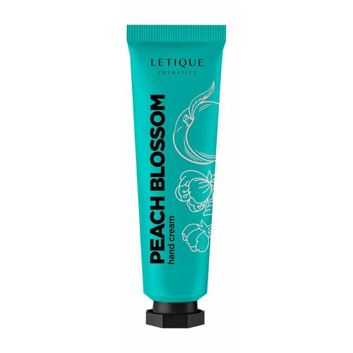 LETIQUE Крем для рук Hand Cream Peach Blossom 30 мл 290₽