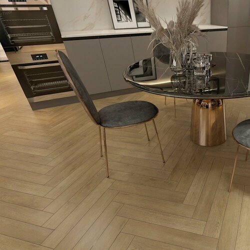 Изображение товара Ламинат Alpine Floor Herringbone 12 ёлка LF105-08 Дуб Молизе (600х100х12), 1,32 м2
