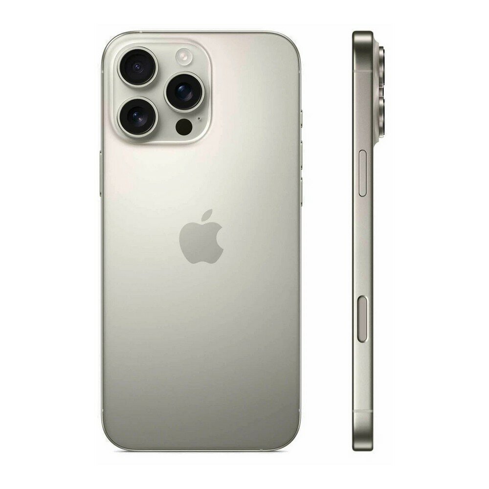 Смартфон Apple iPhone 16 Pro 128 ГБ (nanoSim+eSim), Natural Titanium