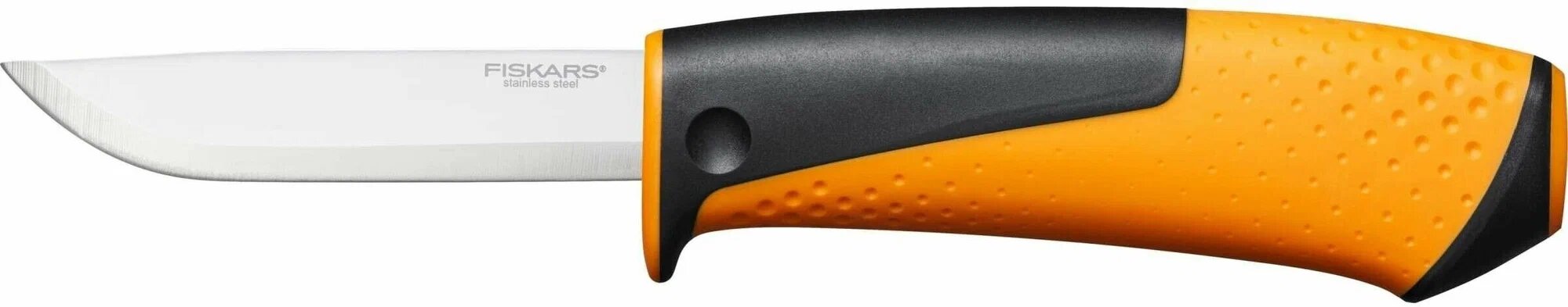 Нож FISKARS 1023618 с точилкой