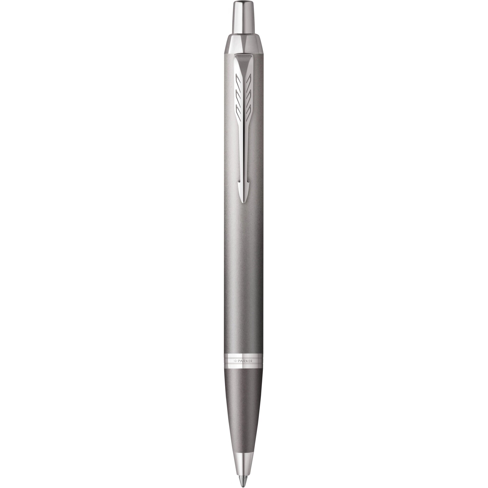 Ручка шариковая Parker "IM Rituals GREY Gradient CT" синяя, 1,0 мм, автоматическая, подарочная упаковка