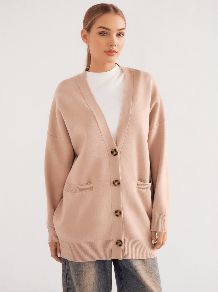 Кардиган Vittoria Vicci, размер M/L, бежевый