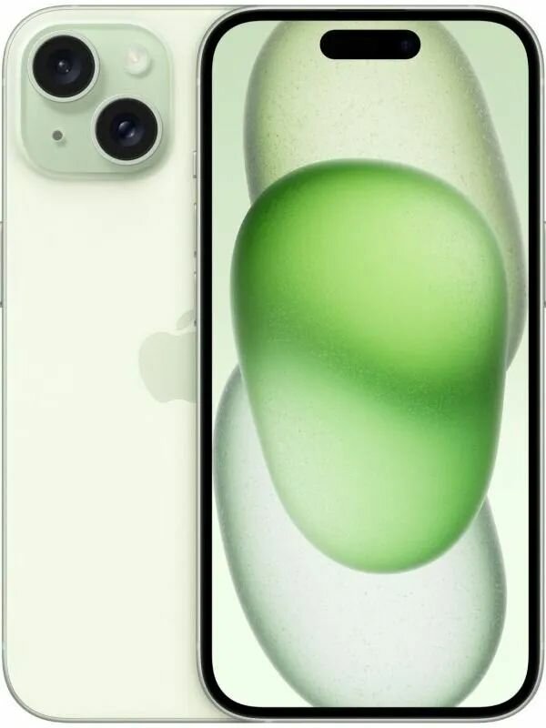 Смартфон Apple iPhone 15 Plus 128 ГБ, Dual: nano SIM + eSIM, зеленый