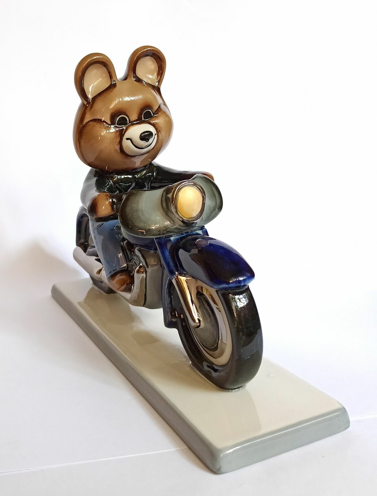 Олимпийский мишка байкер Вербилки — фото 1