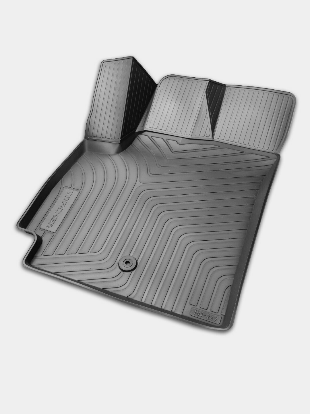 Коврики салона Poliplast Chevrolet Tracker, для салона, с бортиками — фото 1