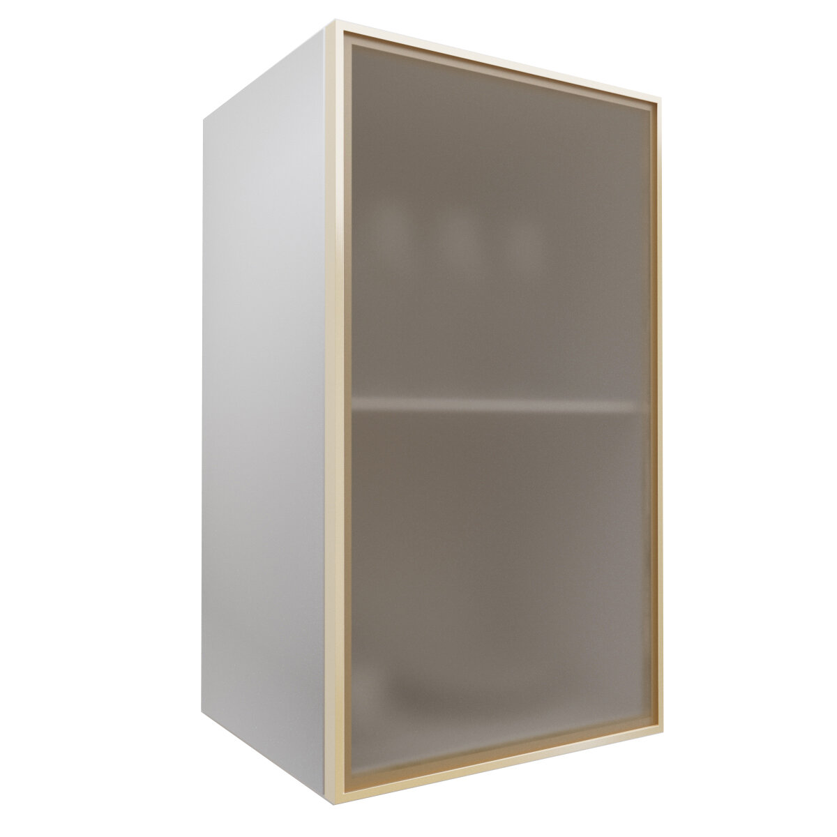 Фасад из алюминиевого профиля со стеклом Aluminum Glass 396х716 см золото браш/бронза сатинат