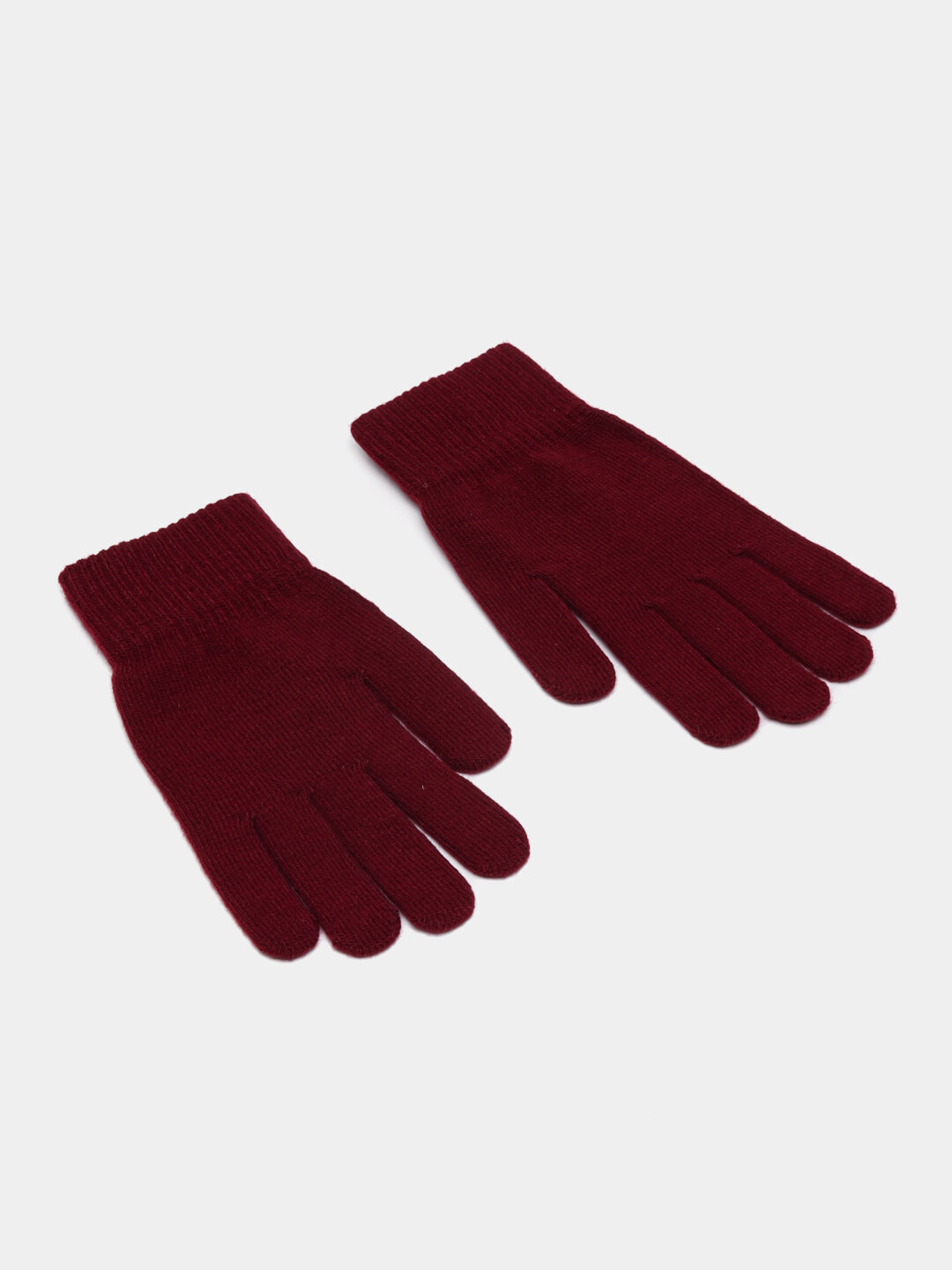 Перчатки  для девочек и женщин, размер 7.5, коричневый — фото 1