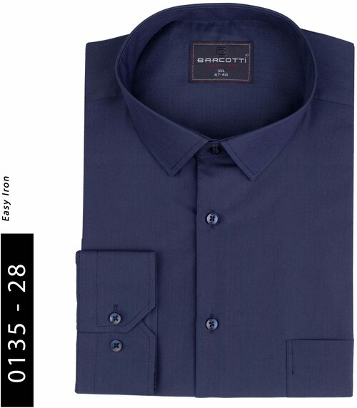 Рубашка BARCOTTI, размер 2XL(60), синий
