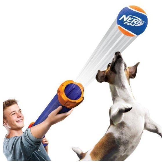 Игрушка для собак Nerf DOG Tennis Ball для игры с собакой, 50 см