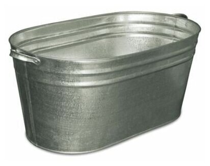 фото Ванна Лысьва хозяйственная 40 л оцинкованная сталь