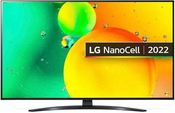 Телевизор LG 65NANO766QA. ARUB черный синий