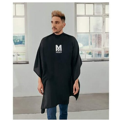 Пеньюар для парикмахеров Moser Cape Black 0092-6231