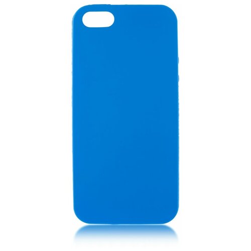 фото Чехол для iphone 5\5s\se brosco colourful, накладка, синий